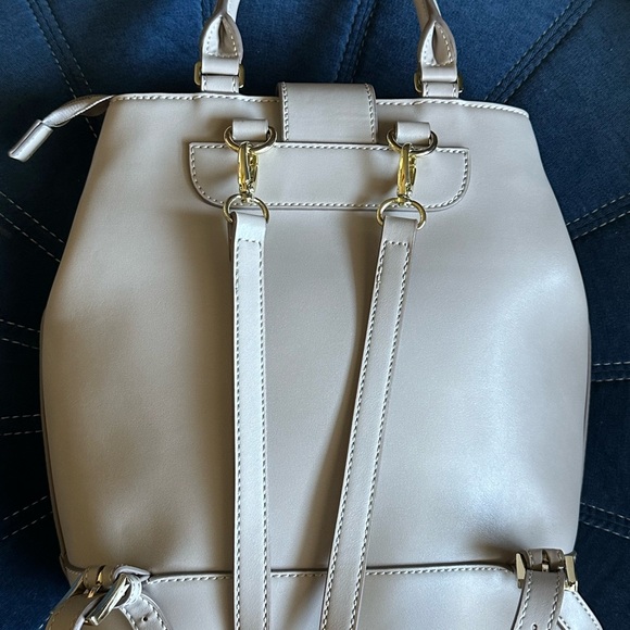 Jill Stuart Gold and Gray Backpack - Picture 2 of 11